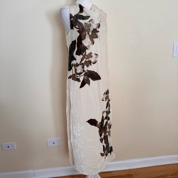 Vince Lisianthus Cowl Neck Sleeveless Dress - Picture 7 of 10